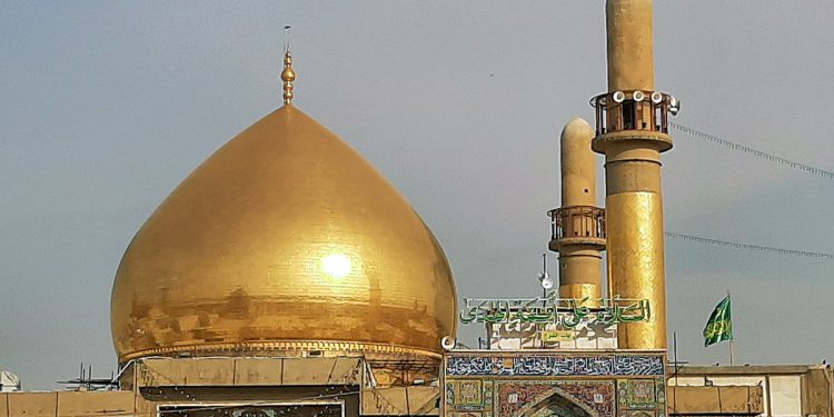 مقام امام زمان عجل الله تعالی فرجه الشریف در سرداب مقدس سامرا